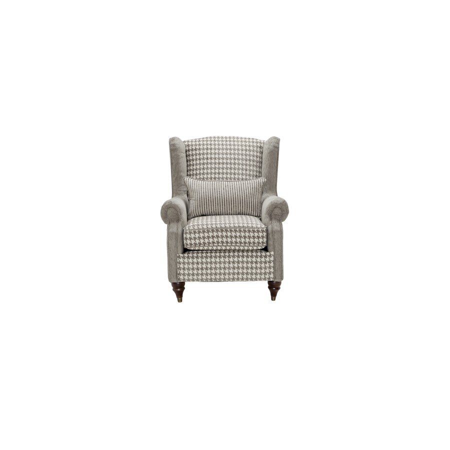 The Cambridge Cloth Wing Chair